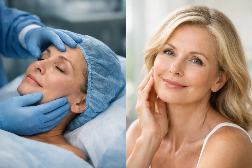 Ritidoplastia facial y resultados naturales